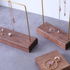 Espositore per gioielli Espositore in legno e metallo