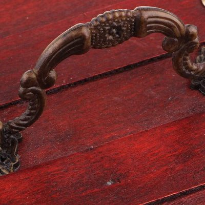 Scatola di legno per gioielli Cassettiera antica