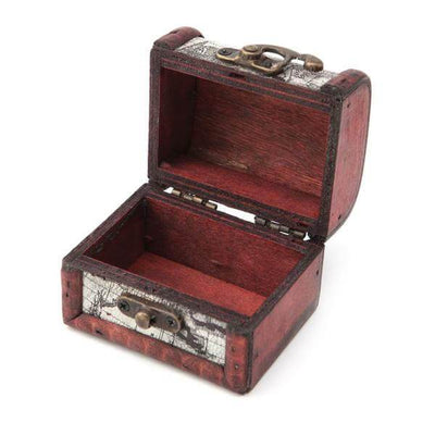 Scatola di legno per gioielli Vintage Box - Porta Gioielli